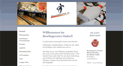 Desktop Screenshot of bowlingcenter-osdorf.de